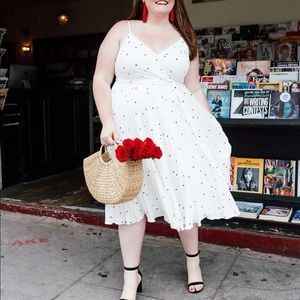 Loft polka dot dress size 20w